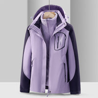 Women's 3-in-1 Waterproof Hooded Hiking Jacket - image 7