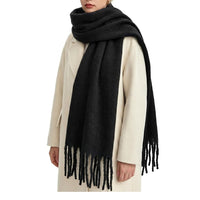 Chunky Oversized Winter Blanket Scarf - image 4