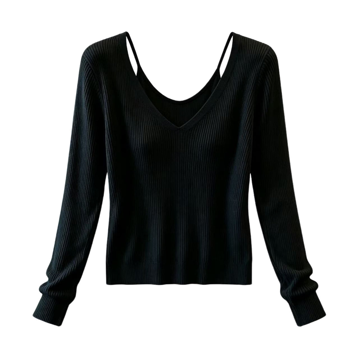Women's Long Sleeve Knit Base Layer Sweater - image 5