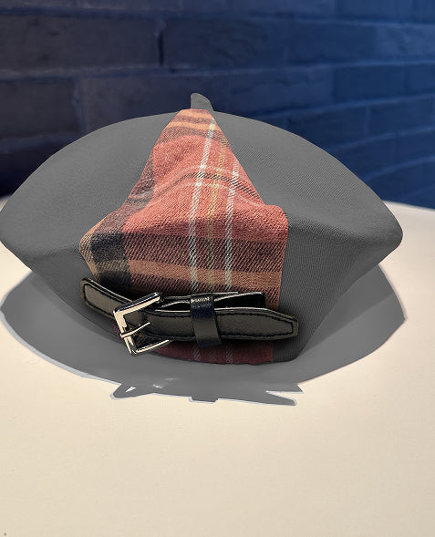 Pearl Plush Military Cap - image 6
