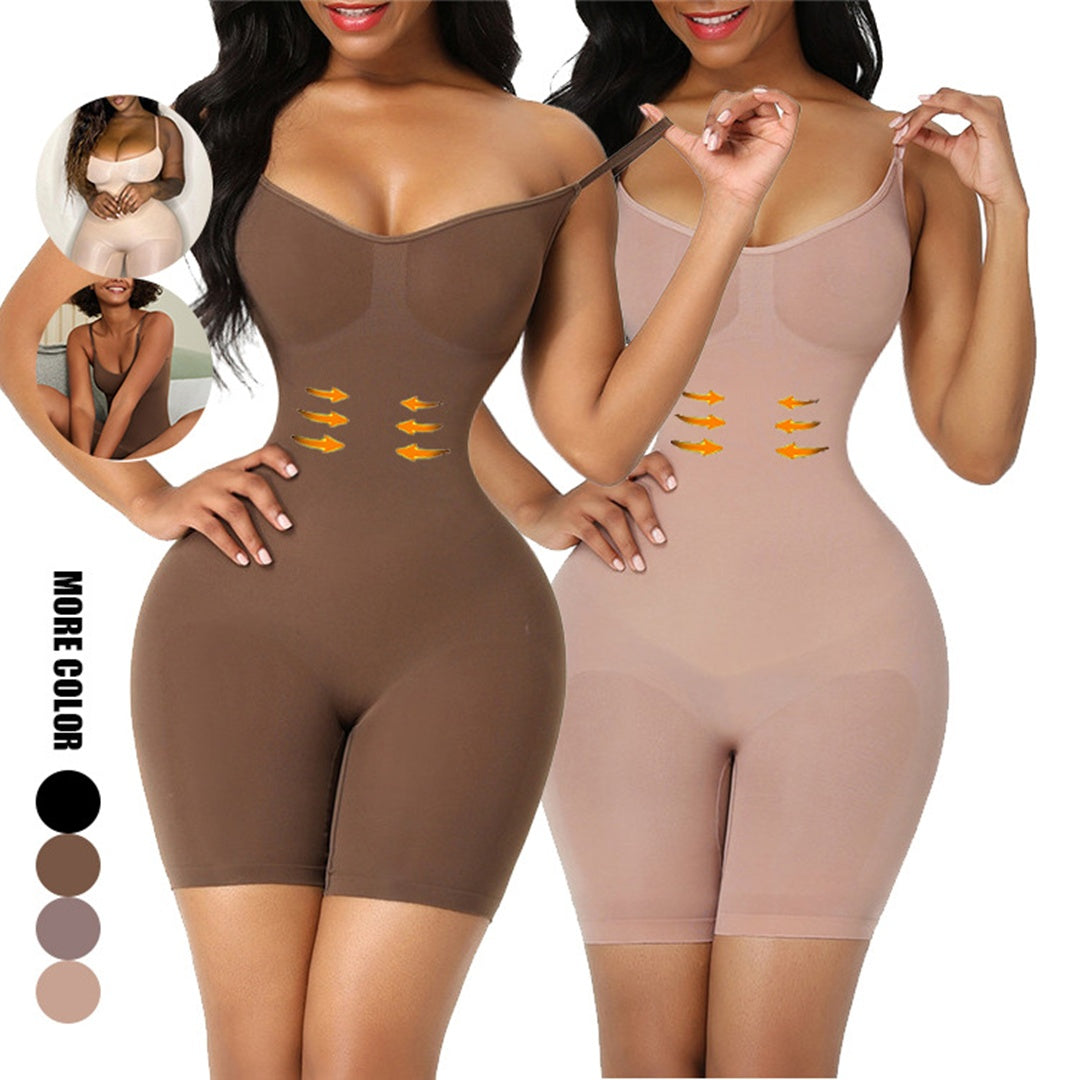 Women's Tummy Control Butt Lifter Seamless Shapewear Bodysuit - image 4