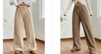 Women's Loose Fleece Casual Pants - image 6