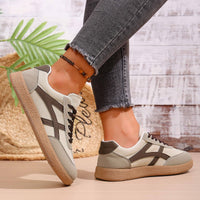 Women's Casual Lace-Up Canvas Sneakers - image 5
