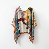 Pullover Shawl Outerwear Cover-up Multifunctional Scarf - image 6