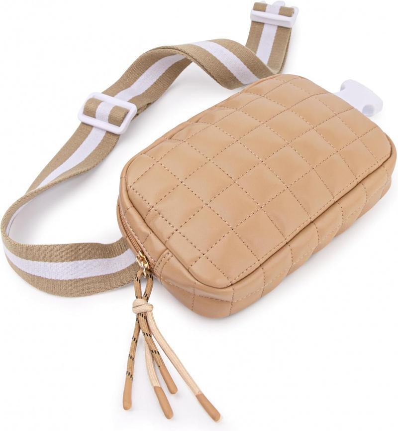 Viva Terry Women's Quilted Waist Pack Small Puffy Sports Bag Adjustable Strap Ideal For Running, Travel - image 6