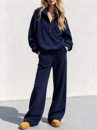 Women's Fleece Two-Piece Lounge Set - image 11