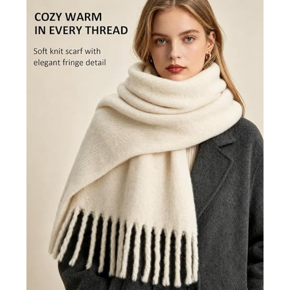 Chunky Oversized Winter Blanket Scarf - image 6