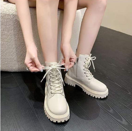 Women's Platform Ankle Boots - image 4
