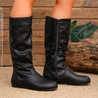 Women's Round Toe Riding Boots - image 7