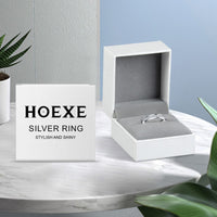 Silver Tone Rhinestone Ring - image 3