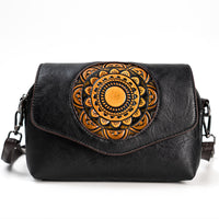 Vintage Embossed Crossbody Phone Bag - image 7