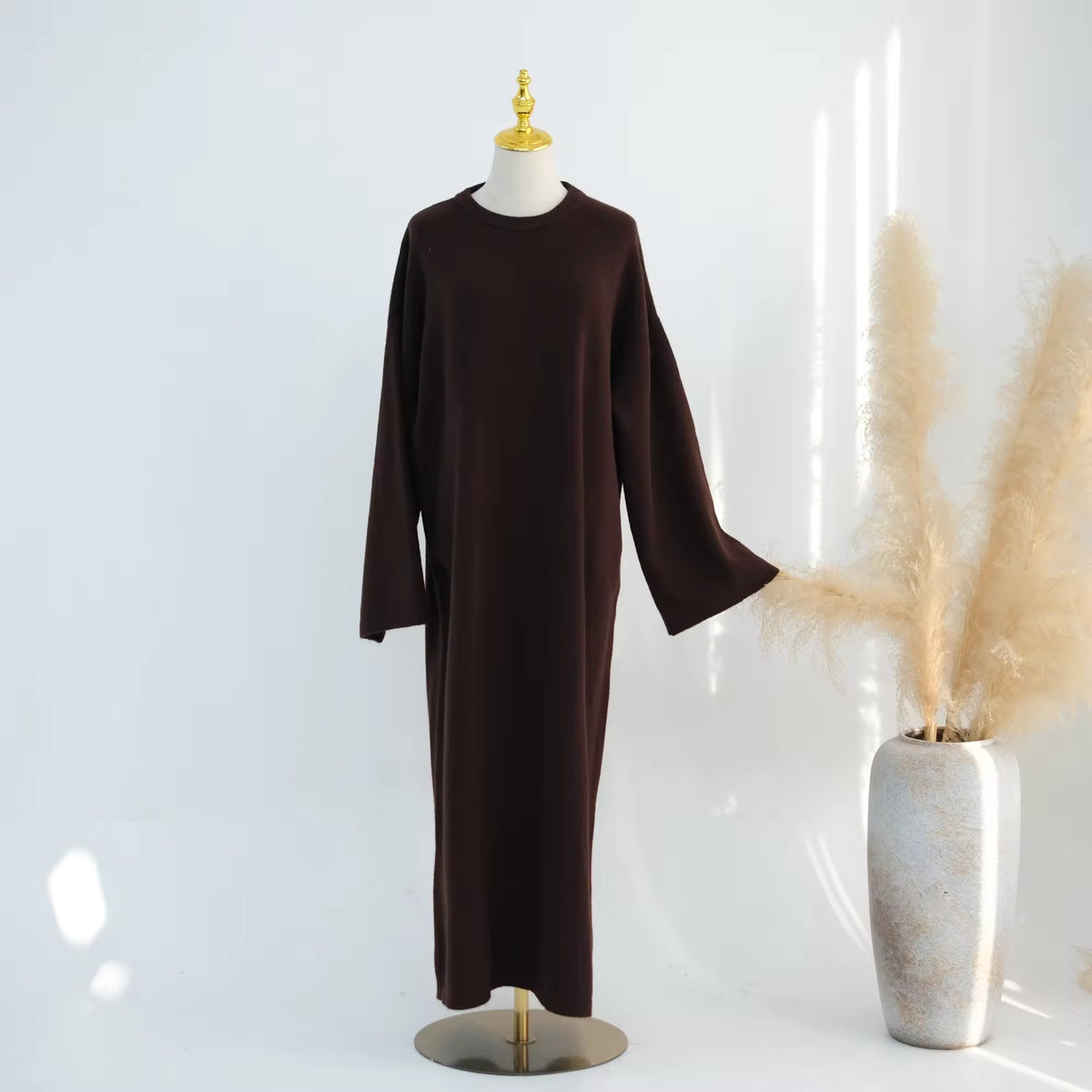 Women's Simple Winter Knit Dress - image 5