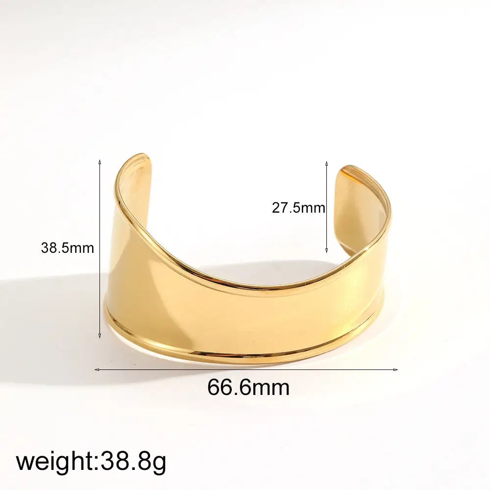Pulsera de abrazo de oro de 18K - image 7