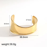 18K Gold Hug Bracelet - image 7