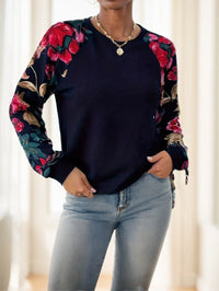 Ladies' Long-sleeved Flower-shaped Top - image 5