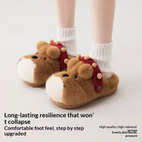 Fuzzy Plush House Slippers - image 3