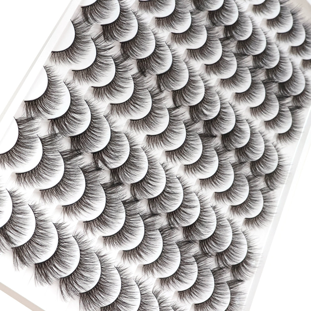 3D Faux Mink False Eyelashes - Style 09 - image 4
