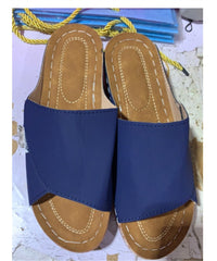 Women's Wedge Slide Sandals, Peep Toe Platform - image 11